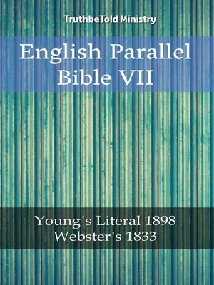cover image of English Parallel Bible VII